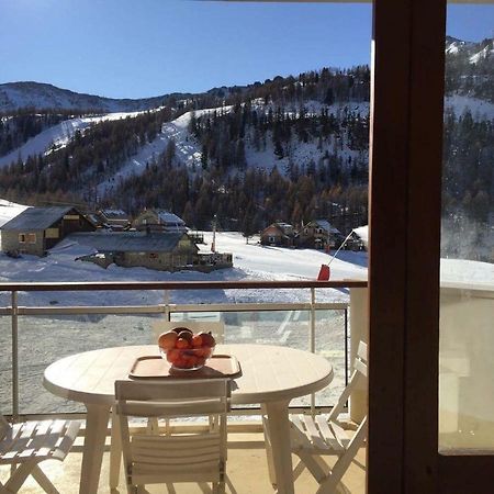 Appartement Chaleureux 3 pièces 50m² plein sud avec grande terrasse au pied des pistes à Isola 2000 Extérieur photo