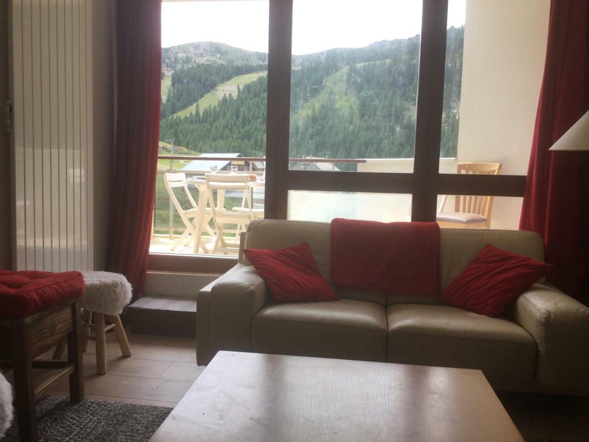 Appartement Chaleureux 3 pièces 50m² plein sud avec grande terrasse au pied des pistes à Isola 2000 Extérieur photo
